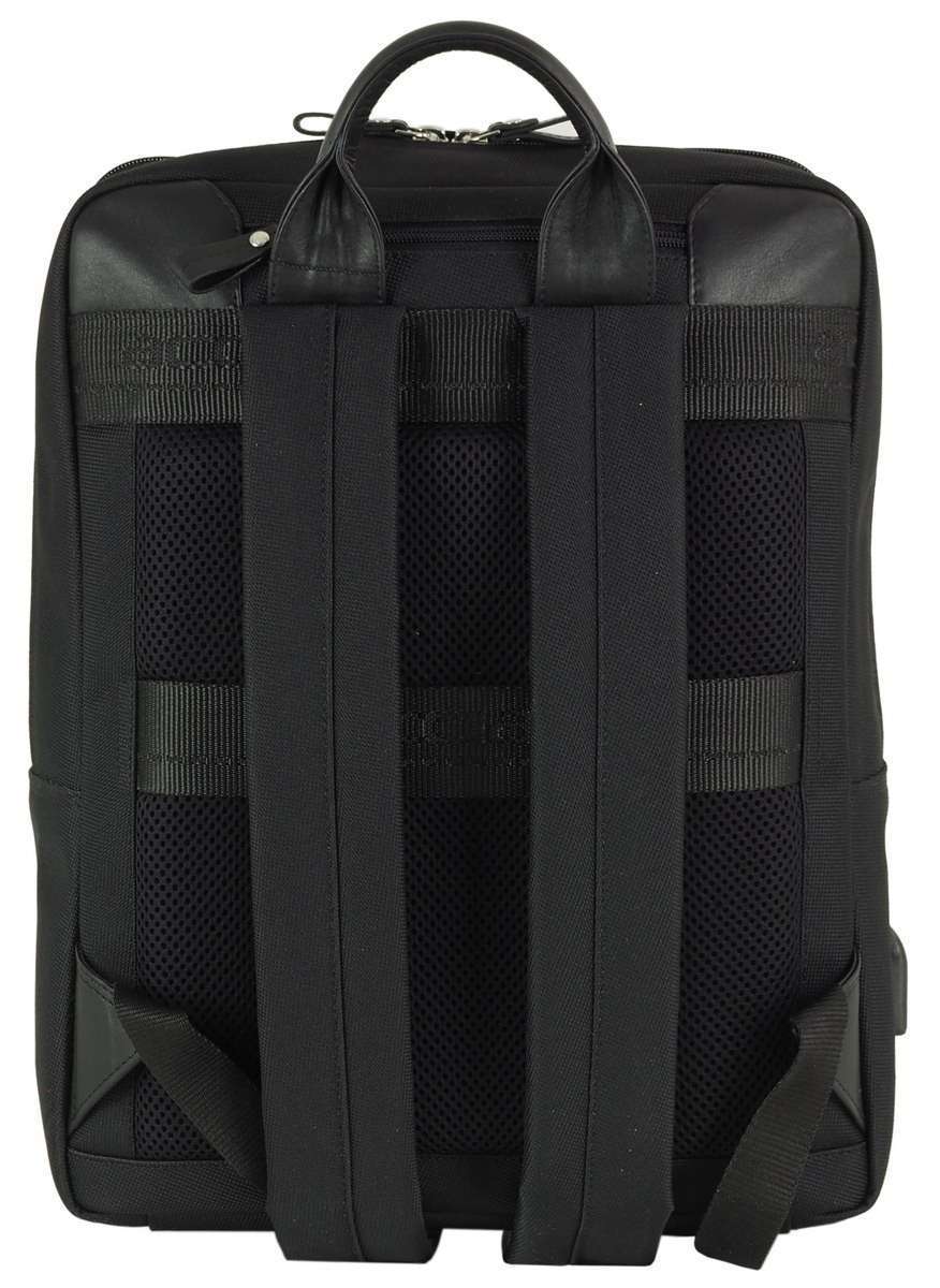 Acciaio - Zaino porta pc Grande Zip 15 tessuto - immagine 13