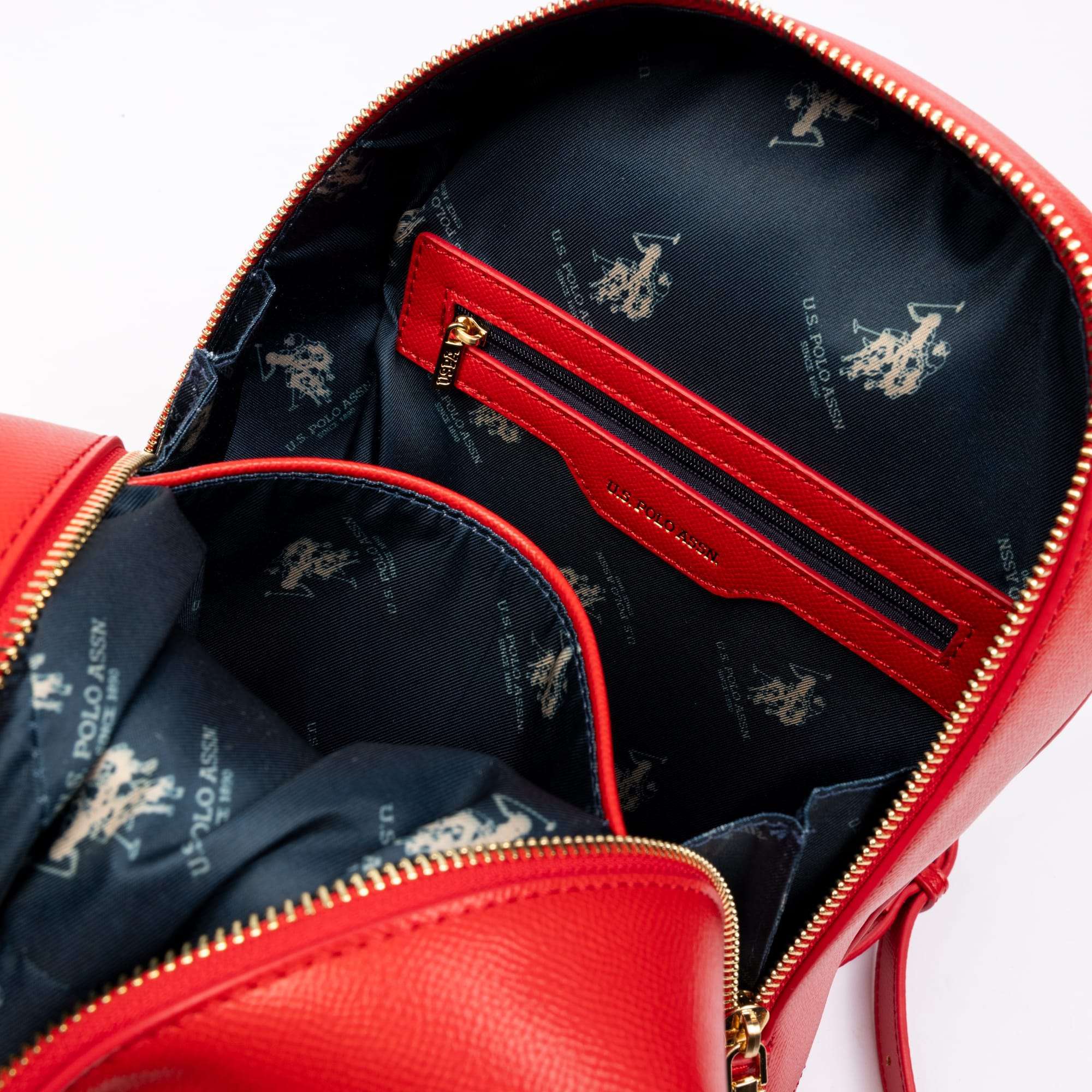 U.S. Polo Assn. - Zaino Jones similpelle rosso - immagine 3