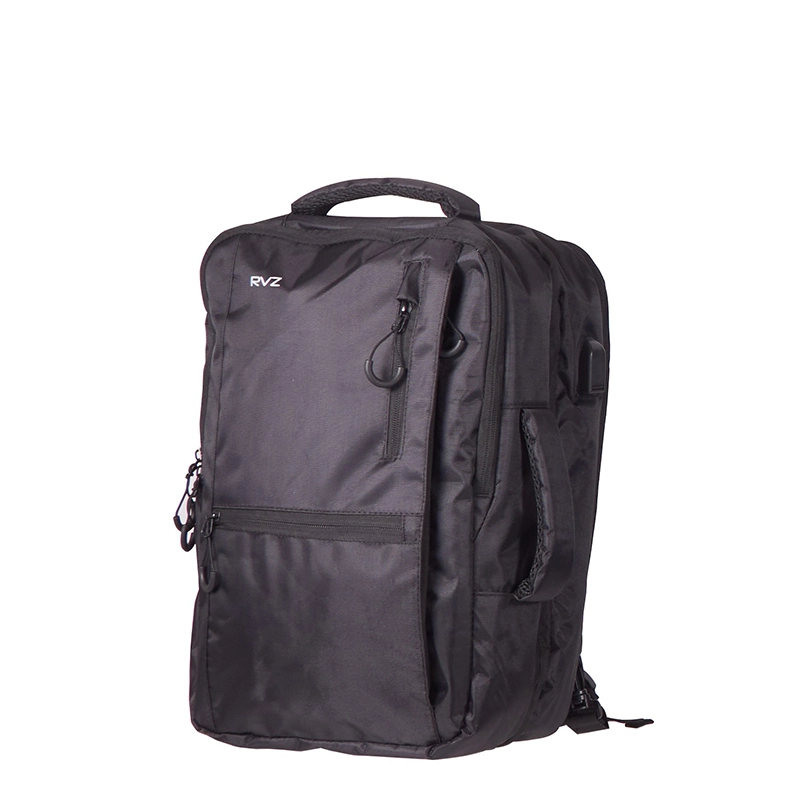 RAVIZZONI ZAINO 20251 NERO VENTO PELLETTERIE