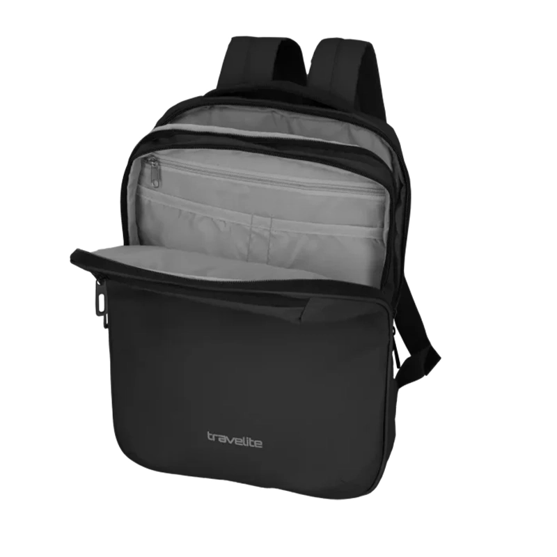 TRAVELITE – Basics Zaino 96339 01 NERO VENTO PELLETTERIE sicilia