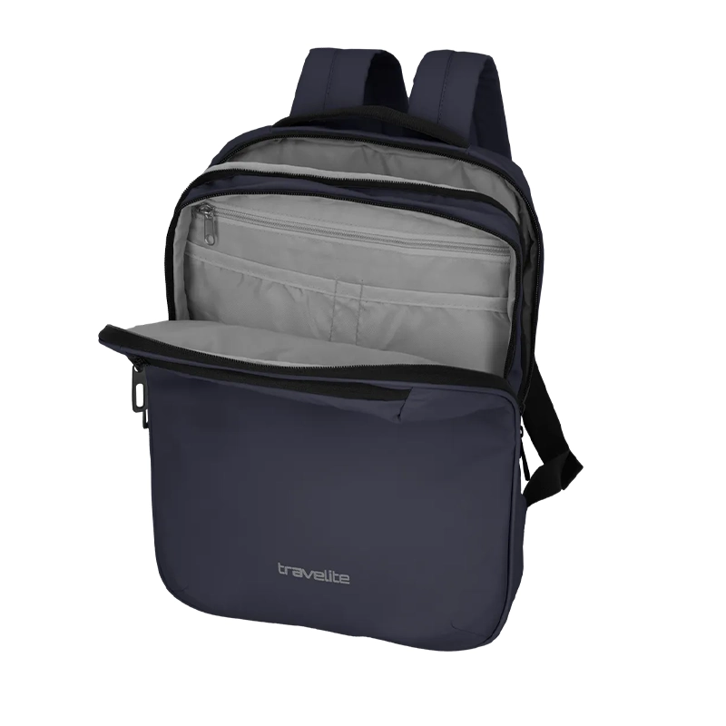 TRAVELITE – Basics Zaino 96339 BLU VENTO PELLETTERIE MESSINA