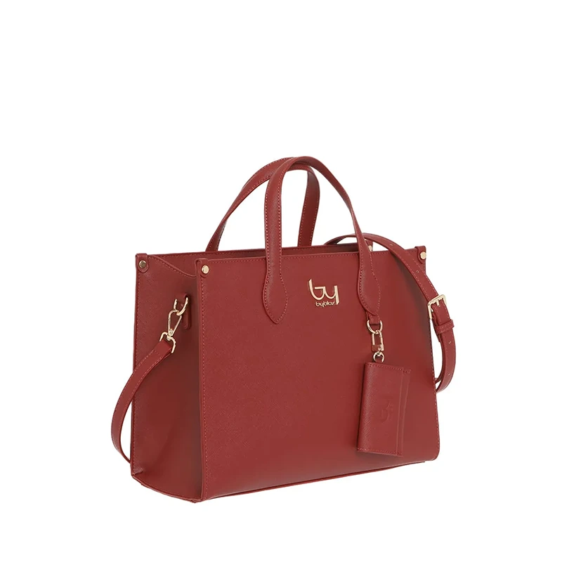 BY BYBLOS – Borsa con manici e tracolla Sospiri BYBS59A01 ROSSO VENTO PELLETTERIE MESSINA