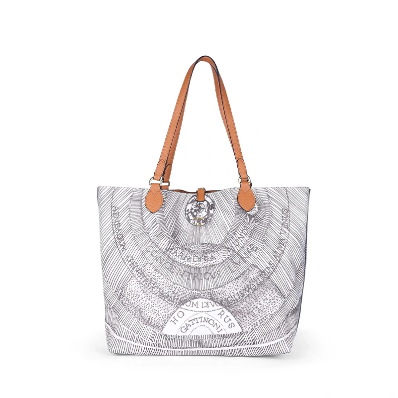 GATTINONI – Gattinoni Borsa A Spalla Reversibile Planetarium BIGP58171WVW CAMMELLO VENTO PELLETTERIE