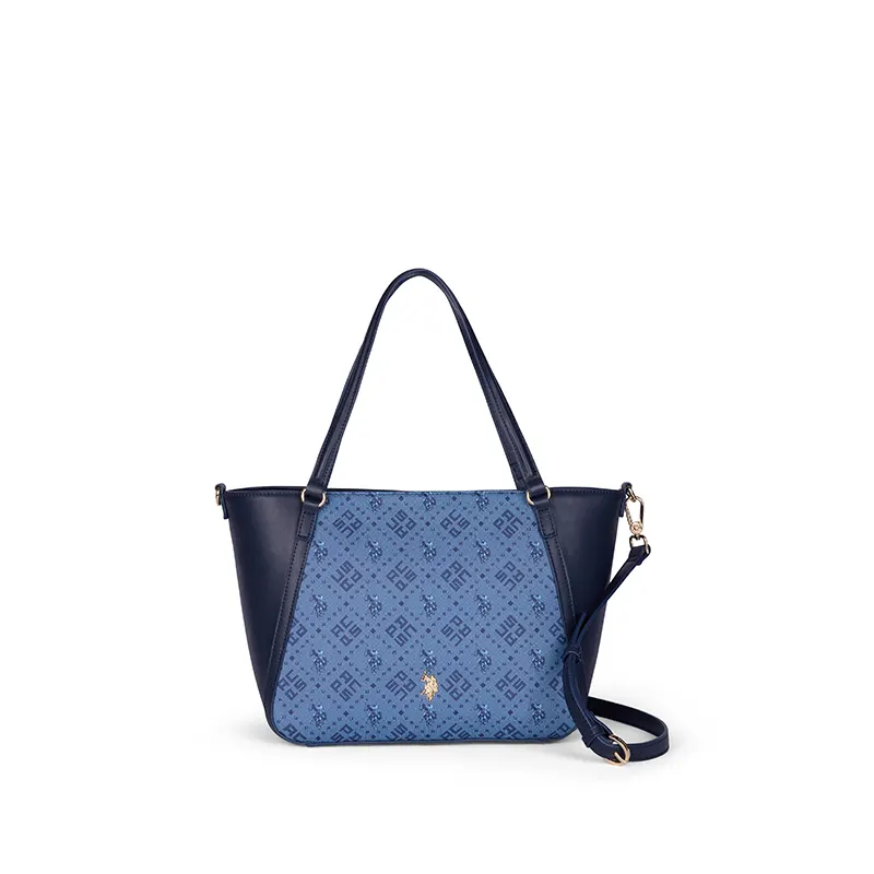 U. S. POLO BORSA SHOPPING HAMPTON BEUN28669WVP212 VENTO PELLETTERIE ACCESSORI