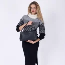 GATTINONI BORSA MEGAN SMALL HOBO BINMK8689WVP000 VENTO PELLETTERIE MESSINA