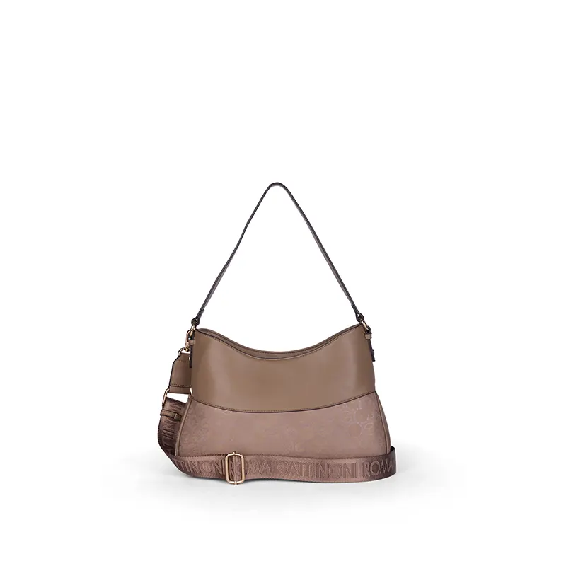 GATTINONI BORSA TEODOSIA CASUAL HOBO BINTD8698WVPDT1 VENTO PELLETTERIE ITALIA