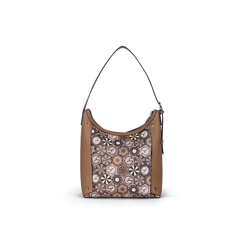 GATTINONI BORSA TEODOSIA HOBO BENTD8667WZTTD3 VENTO PELLETTERIE ACCESSORI