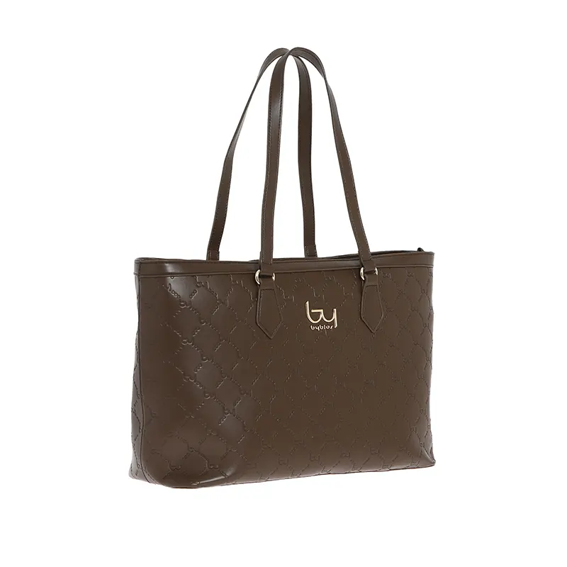 BYBLOS BORSA IVY BYBS68B01 CIOCCOLATO VENTO PELLETTERIE BORSA ECOPELLE