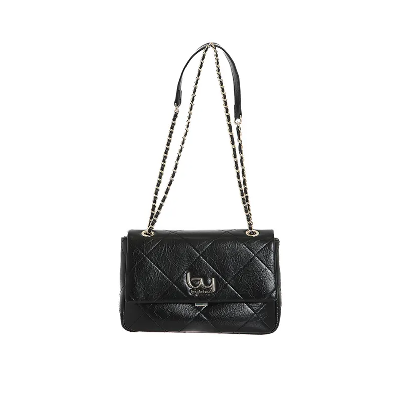 BYBLOS BORSA MEGARA BYBS55B06 NERO VENTO PELLETTERIE BORSA ECOPELLE