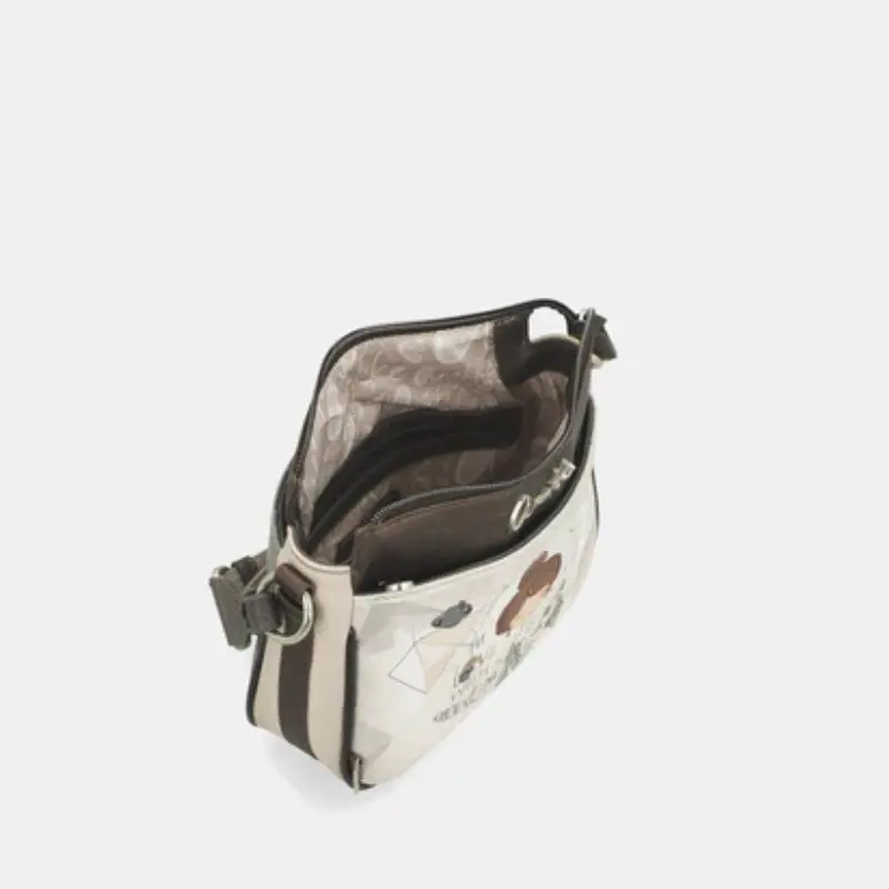 Borsa a tracolla con stampa Sophia 42803 062 VENTO PELLETTERIE (2)