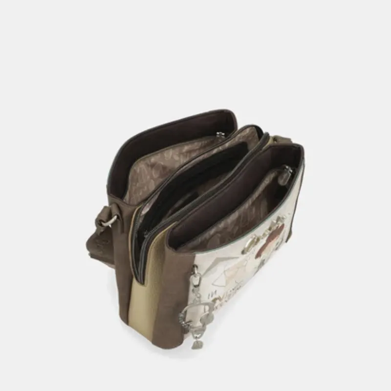 Borsa a tracolla quadrata Sophia 42803 554 VENTO PELLETTERIE (3)