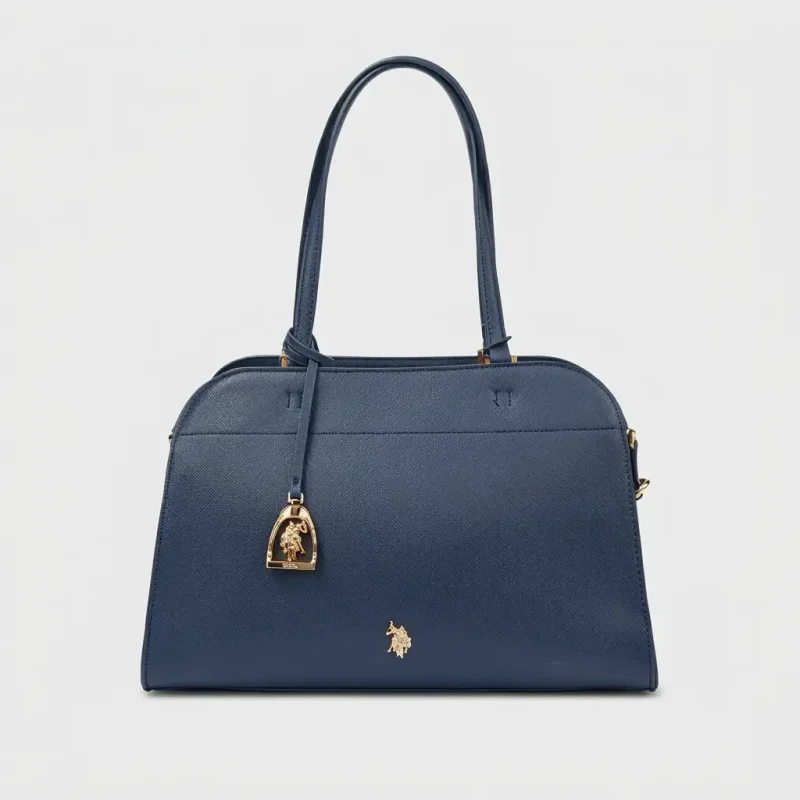 BORSA A SPALLA JONES HANDLE BEUJE9095WVP212 BLU NAVY VENTO PELLETTERIE borse