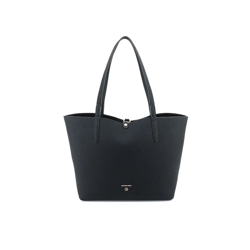 BORSA SHOPPING REVE TEXTURE GATTINONI BEN268809WPJ NERO VENTO PELLETTERIE 1
