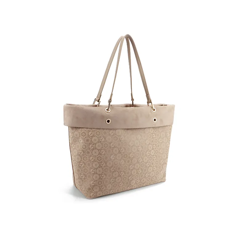 BORSA TEODOSIA SMOOTH REVERSIBILE GATTINONI BENTD8819WVP502 BEIGE VENTO PELLETTERIE