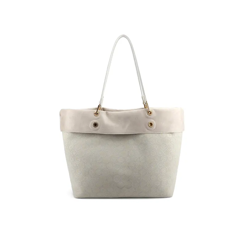 BORSA TEODOSIA SMOOTH REVERSIBILE GATTINONI BENTD8819WVP802 BIANCO VENTO PELLETTERIE 2
