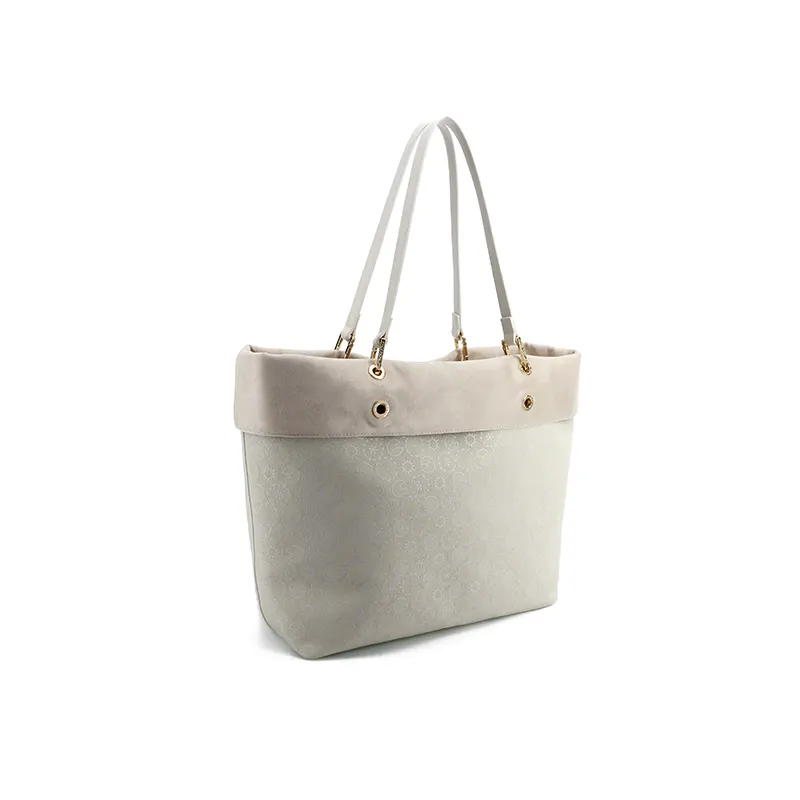BORSA TEODOSIA SMOOTH REVERSIBILE GATTINONI BENTD8819WVP802 BIANCO VENTO PELLETTERIE 3