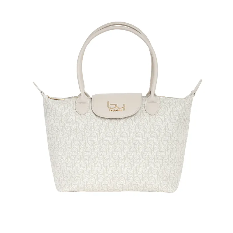 BY BYBLOS BORSA SINTETICO AVORIO BYBS64A10 VENTO PELLETTERIE 2