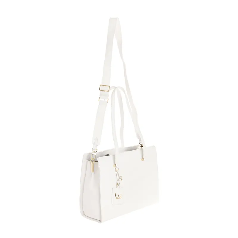 BY BYBLOS BORSA SINTETICO BIANCO BYBS54B01 VENTO PELLETTERIE 1