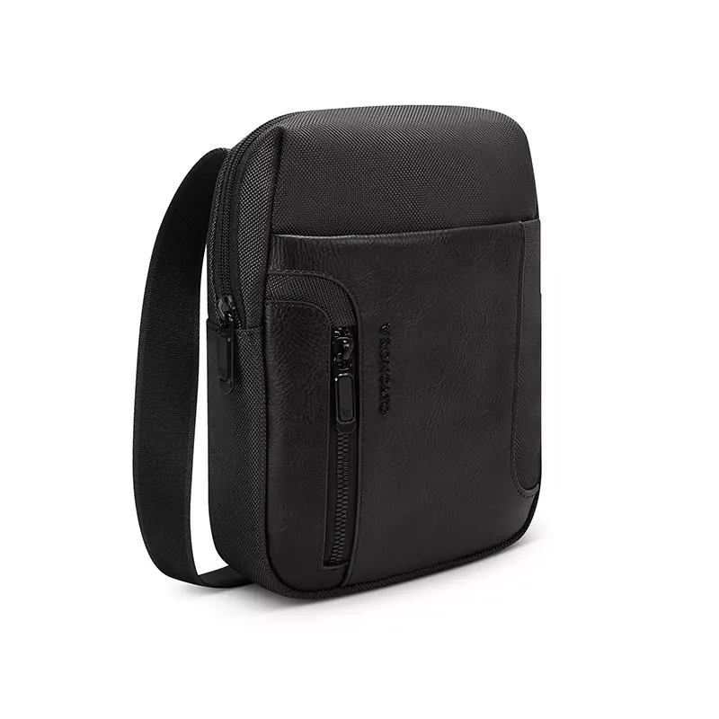 RONCATO TRACOLLA CON PATTA PANAMAQ 4.0 40089 NERO VENTO PELLETTERIE