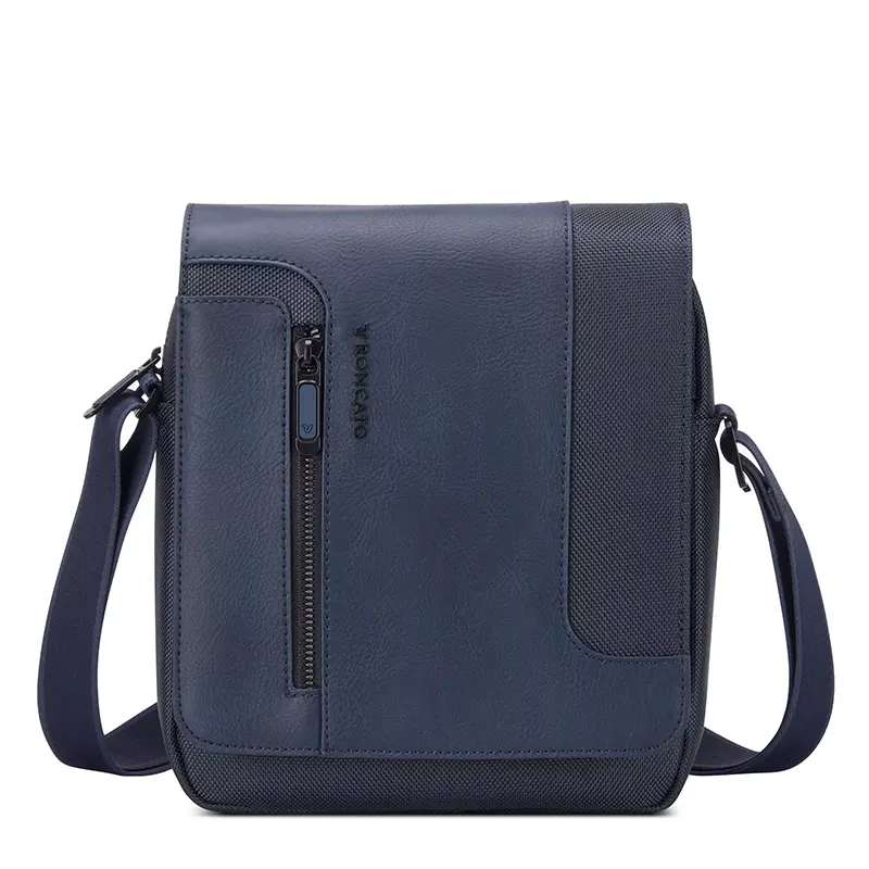 RONCATO TRACOLLA PANAMA 4.0 40089 BLU VENTO PELLETTERIE