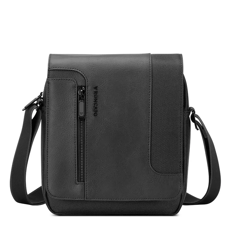 RONCATO TRACOLLA PANAMA 4.0 40089 NERO VENTO PELLETTERIE