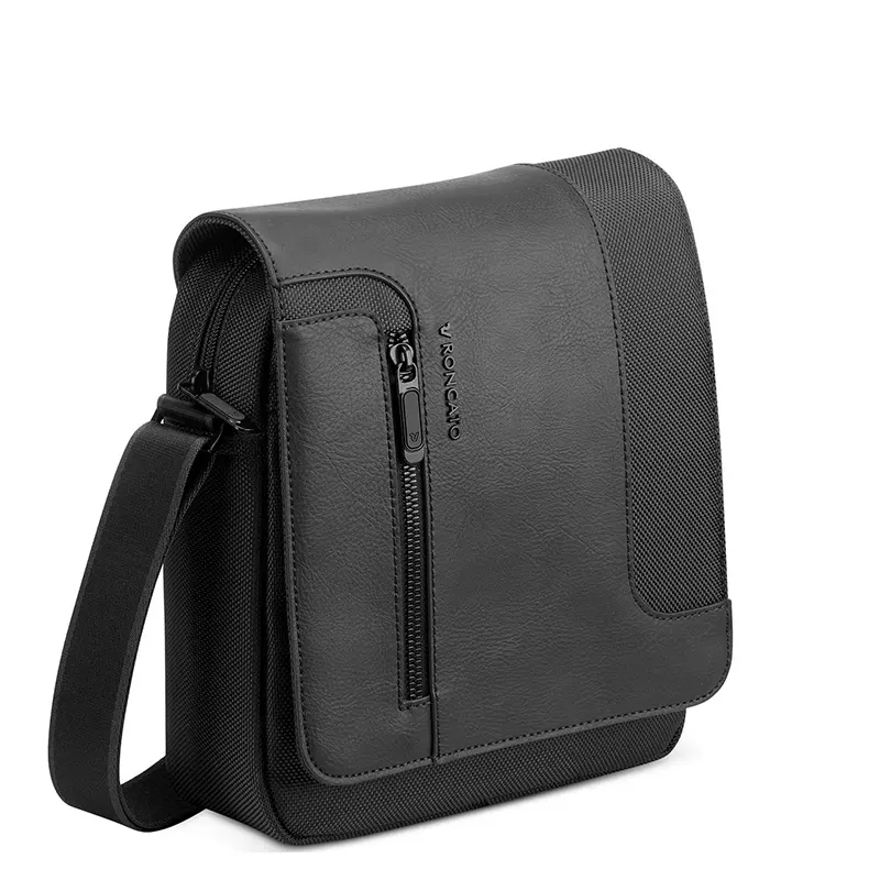 RONCATO TRACOLLA PANAMA 4.0 40089 NERO VENTO PELLETTERIE 2