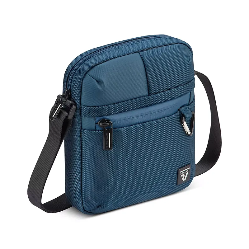 RONCATO TRACOLLA PICCOLA TRIAL 41223 BLU NOTTE VENTO PELLETTERIE 3
