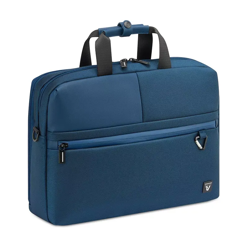 RONCATO TRIAL Borsa porta computer porta PC 15.6 41224723 BLU VENTO PELLETTERIE