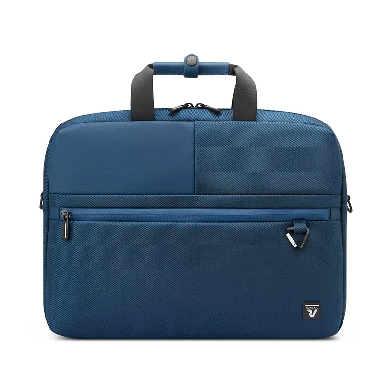 RONCATO TRIAL Borsa porta computer porta PC 15.6 41224723 BLU VENTO PELLETTERIE 3