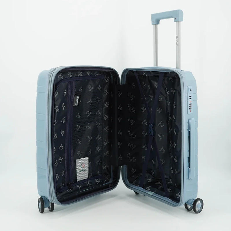 SOLID. Trolley Grande AZZURRO NPLES0041 VENTO PELLETTERIE 1