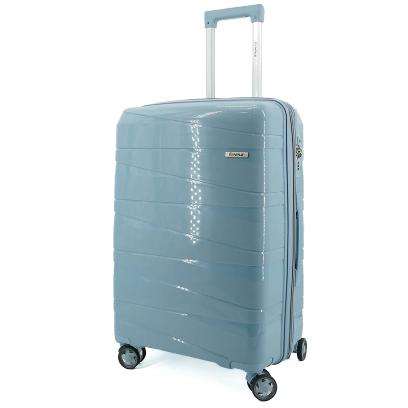 STRONG Trolley Medio AZZURRO NPLES0042 VENTO PELLETTERIE 3