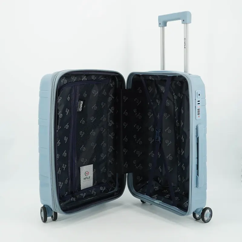 STRONG Trolley cabina AZZURRO NPLES0043 VENTO PELLETTERIE