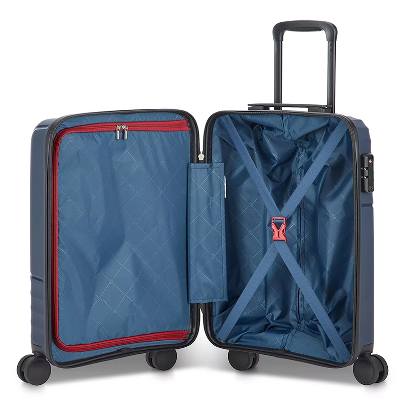 MODO RONCATO TROLLEY CABINA LUMEN 42204823 BLU NOTTE VENTO PELLETTERIE 1